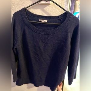 Gap women’s wool blend 3/4 sleeve pullover sweater-XL